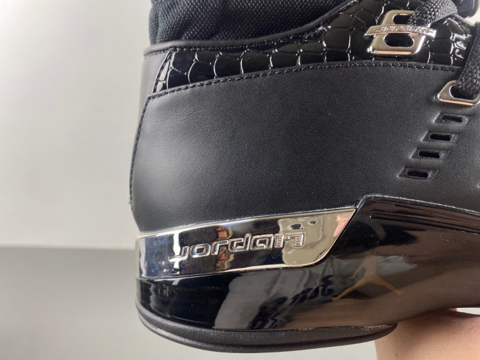 air jordan 17 low black Ch*0me fj0395-100