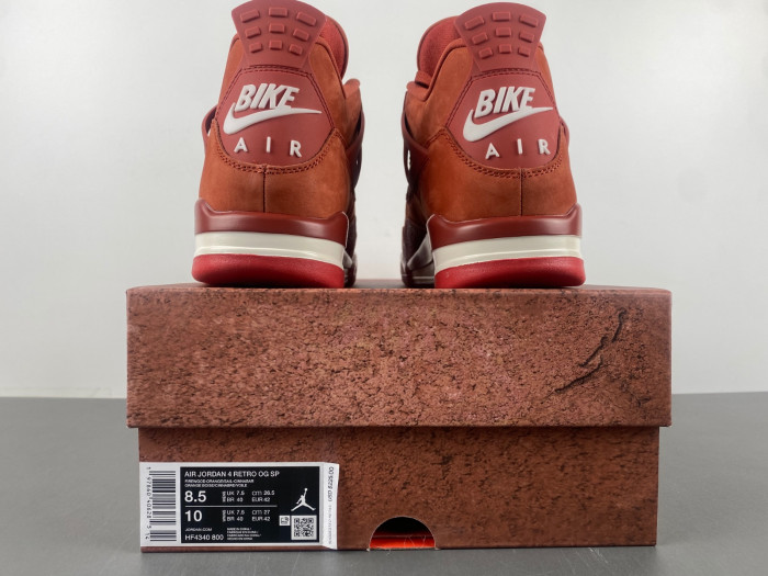 Air Jordan 4 Retro OG SP Nigel Sylvester Brick by Brick