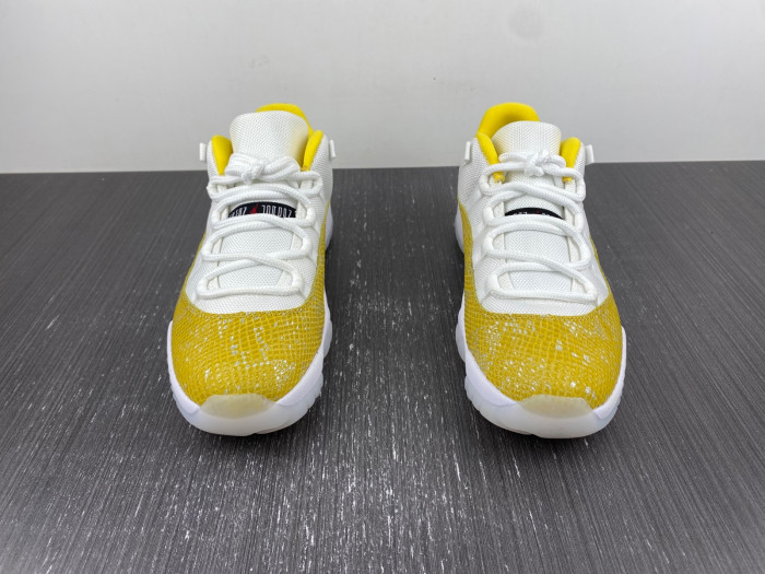 air jordan 11 low “yellow snakeskin” ah7860-107