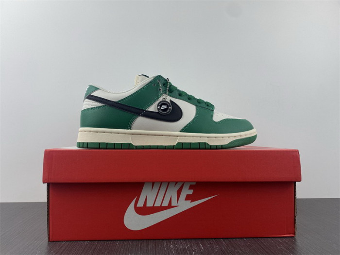 nike dunk low "lottery" green dr9654-100