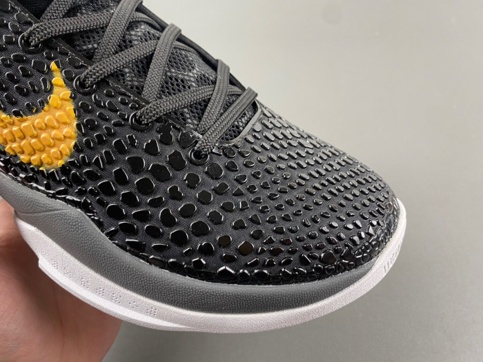 nike kobe vi black gold (ps) 429911-001