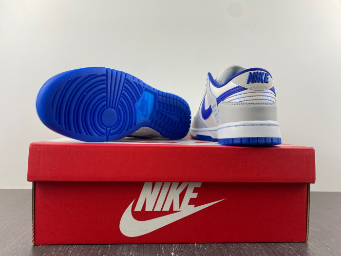 nike dunk low worldwide white royal blue fb1841-110