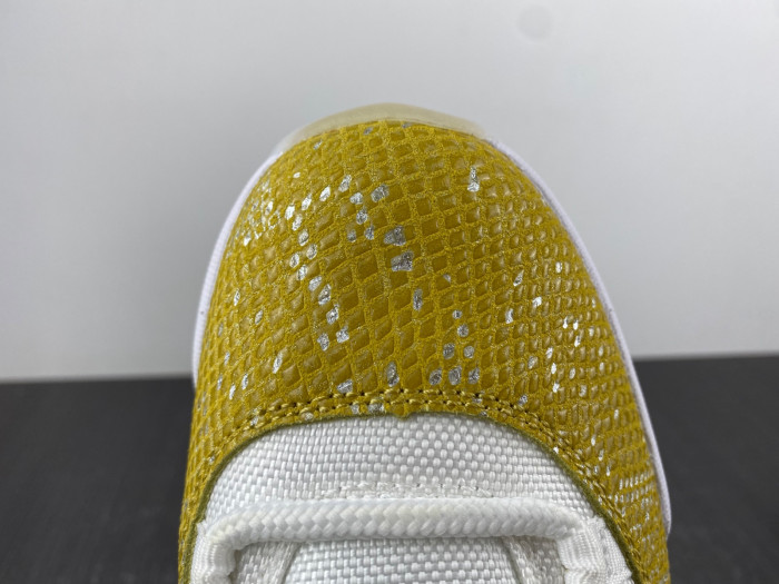 air jordan 11 low “yellow snakeskin” ah7860-107