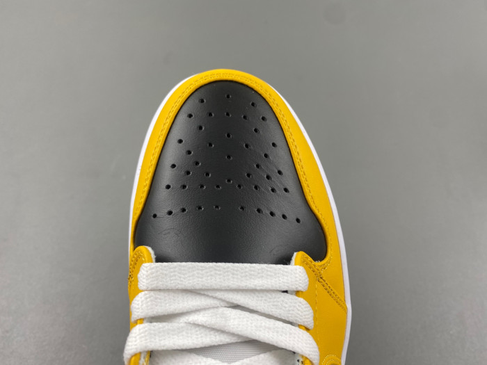 air jordan 1 mid "yellow ochre/black" dq8426-701