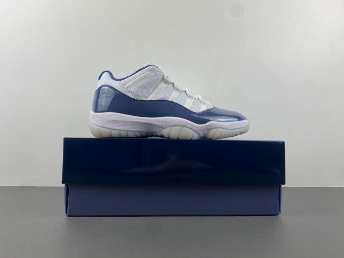 air jordan 11 low "diffused blue" fv5104-104