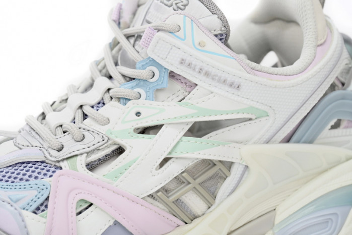 Ba*len*cia*ga track 2 sneaker military black pale white purple 568615 w2gn3 9045