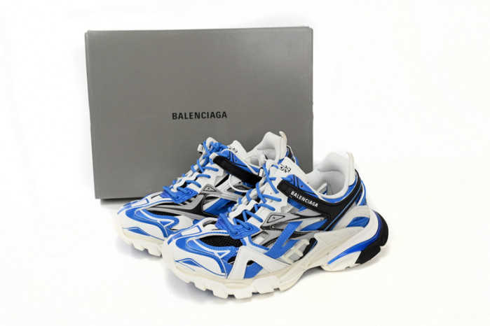 Ba*len*cia*ga track 2 sneaker blue white 568614 w3ae2 4191
