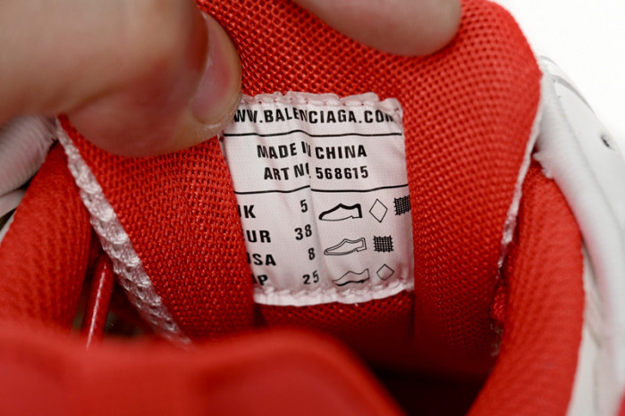 Ba*len*cia*ga track 2 sneaker military black white red 568615 w2gn3 1293