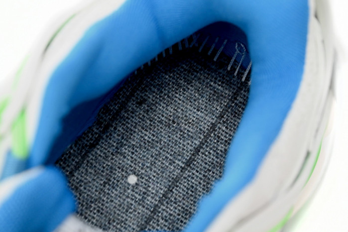 belanciaga Tess S.Green, White, and Blue 542436 W2BC3 0285