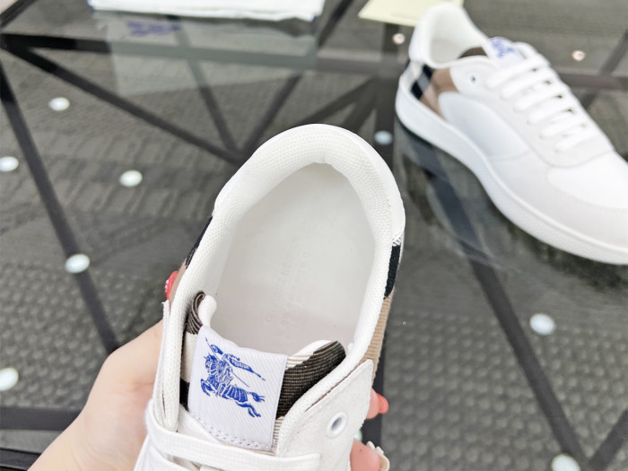 Bur*berry Check Terrace Sneakers