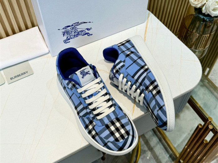 Bur*berry Check Terrace Sneakers BBR--3008