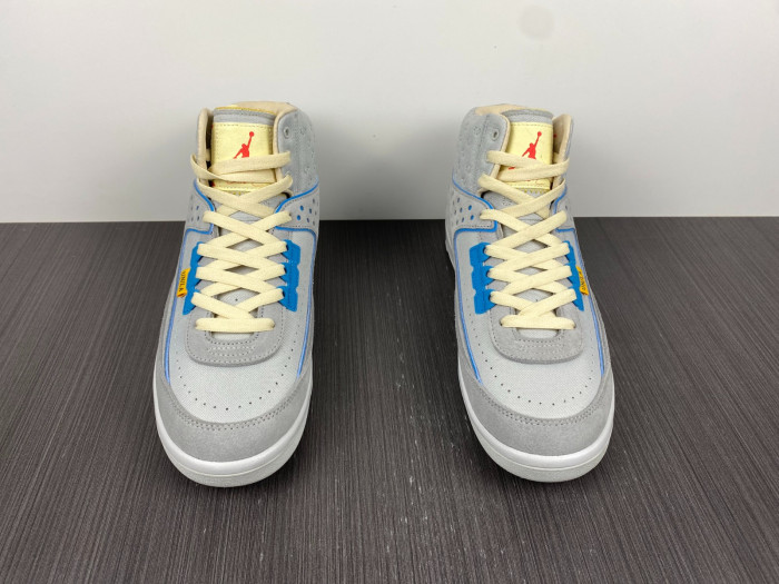union x air jordan 2 "grey fog" dn3802-001