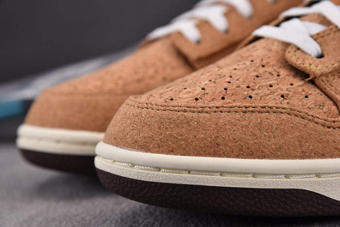 clot x nike dunk low "cork" fn0317-121