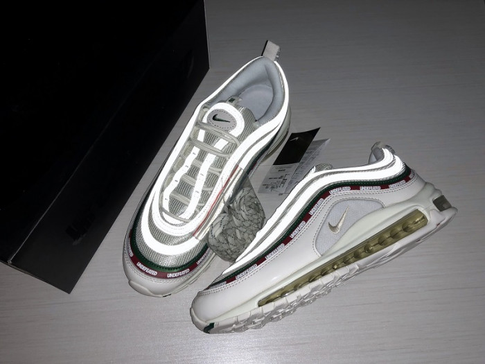 undefeated nike air max 97 white aj1986-100