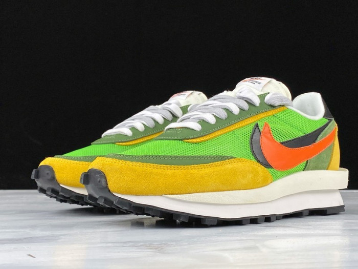 nike ld waffle sacai green multi - bv0073-300