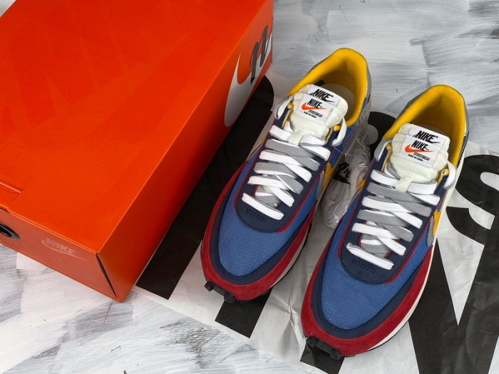nike ld waffle sacai blue multi - bv0073-400