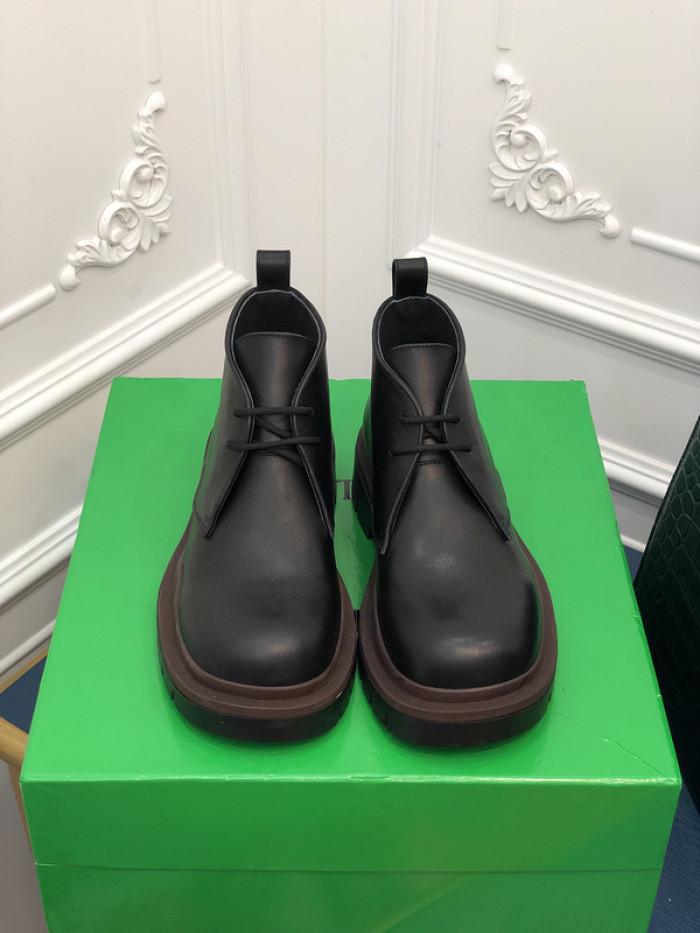 Botteg*Venta Tire Leather Ankle boots