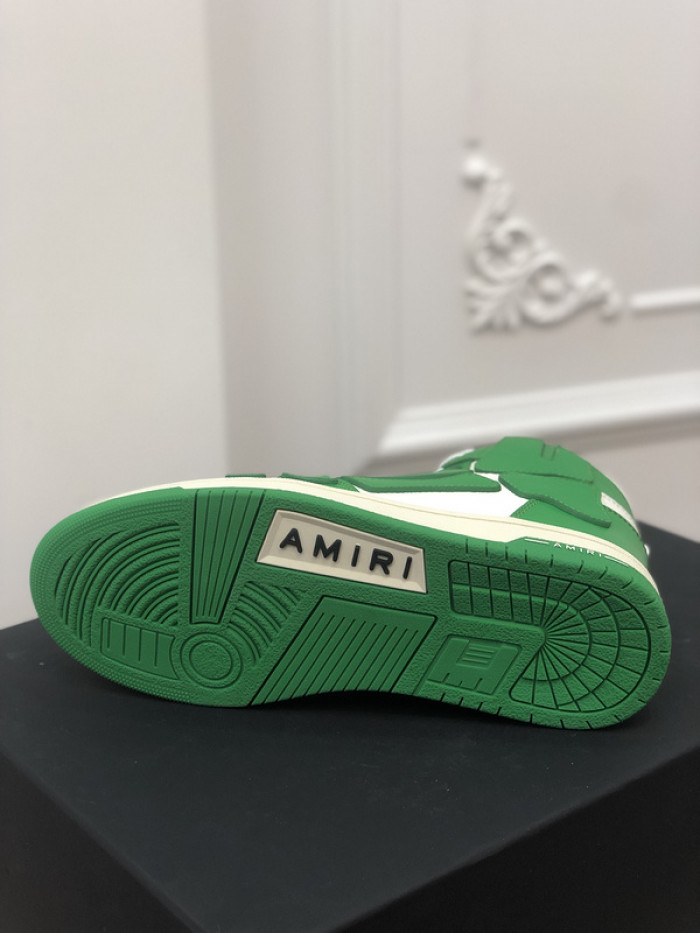 amiri* skel leather sneakers