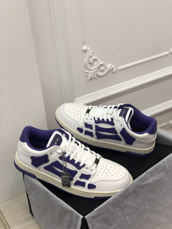 amiri* skel leather sneakers