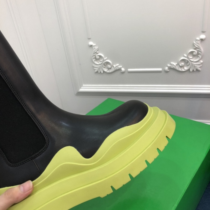 Botteg*Venta Tire Leather Ankle boots