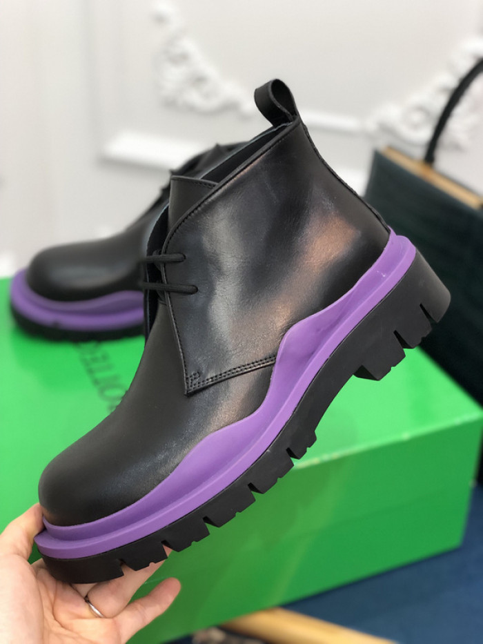 botteg*Ve*ne*ta tire leather ankle boots