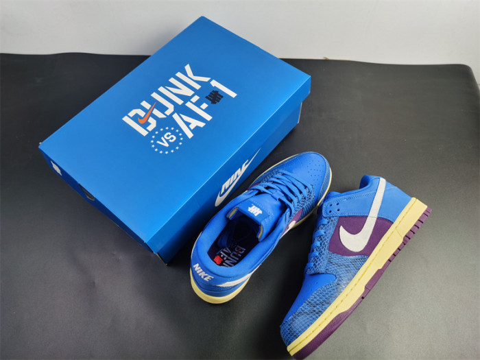 nike dunk low undefeated dunk vs. af1 dh6508-400