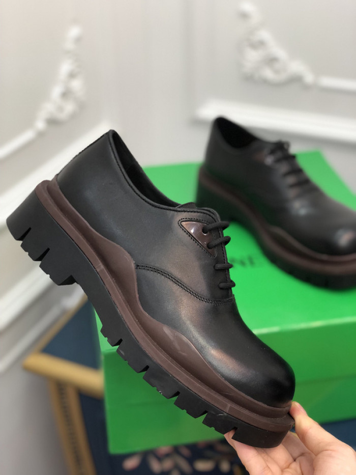 Botteg*Venta Tire Leather Ankle boots