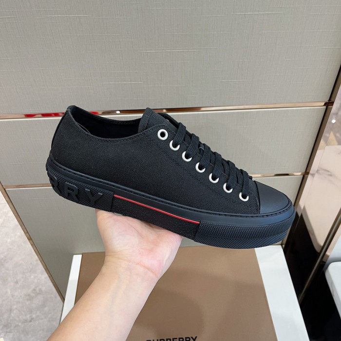 B**rry vintage check cotton sneakers