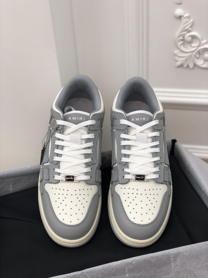 amiri* skel leather sneakers
