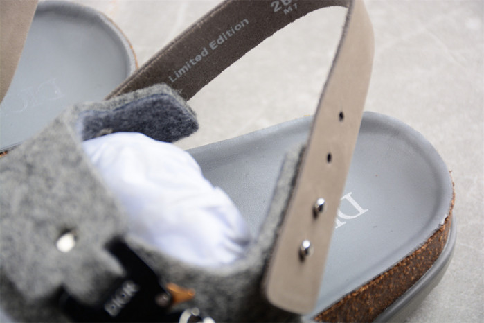D*or by birkenstock milano sandal grey (eu36-eu45)