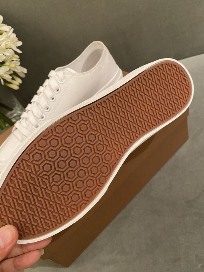 B**rry vintage check cotton sneakers