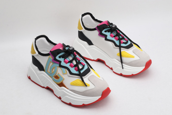 mixed-material daymaster sneakers