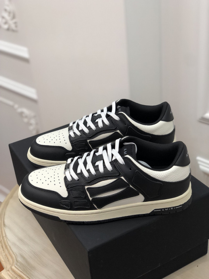 amiri* skel leather sneakers