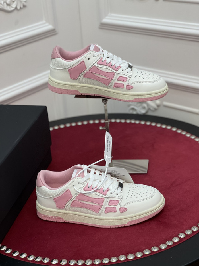 amiri* skel leather sneakers