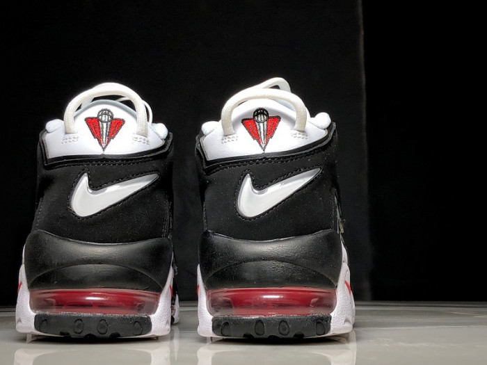 Nike Air More Uptempo White Black Red 414962-105