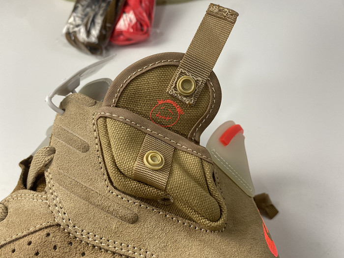 travis scott air jordan 6 british khaki dh0690-200