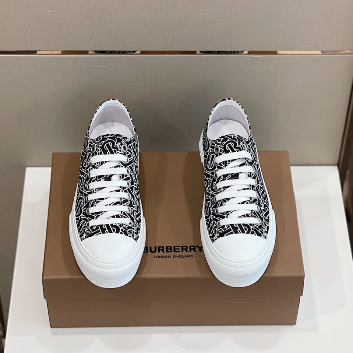 B**rry vintage check cotton sneakers