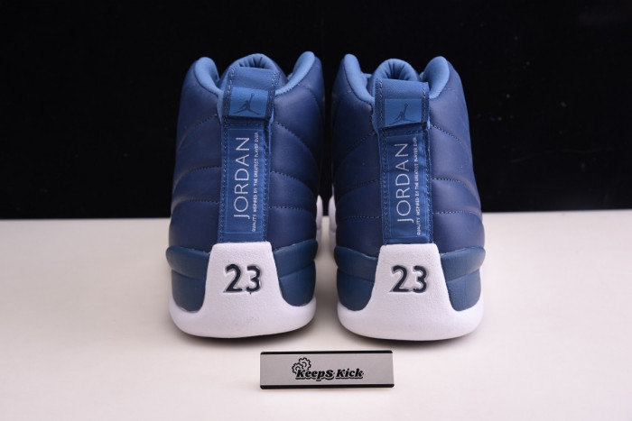 air jordan 12 indigo stone blue 130690-404