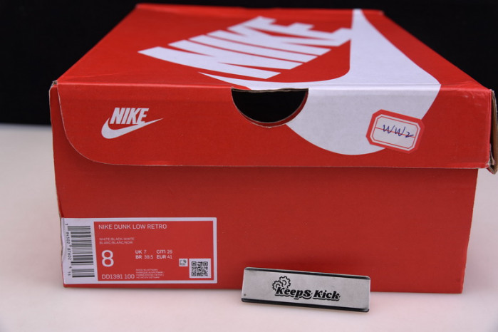 nike dunk low retro white black panda (2021) dd1391-100