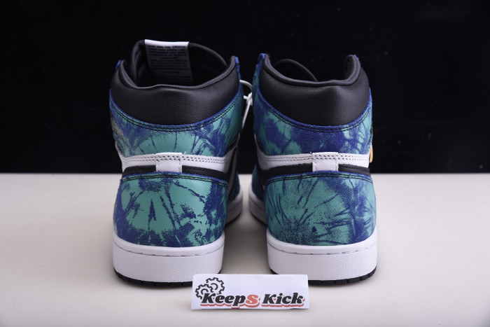 air jordan 1 retro high og wmns "tie-dye" cd0461-100