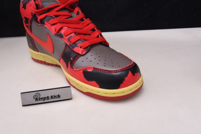 nike dunk high 1985 red acid wash dd9404-600
